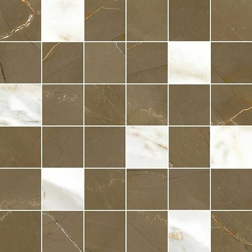 Керамическая плитка Laparet Lima Мозаика коричневая 30х30 уп. 0,54 м2 (6 шт.)