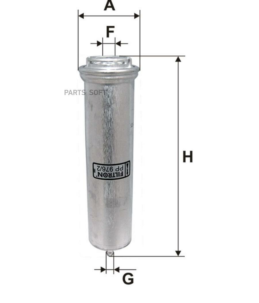 PP9762 FILTRON Фильтр топливный BMW BMW 1 (E81/E82/E87/E88), 3 (E46/E90/E91/E92/E93), 5 (E60/E61/F10/F11/F18), 5 GT (F07GT), 6 (E63/E64/F12), 7 (E65/E66/F01/F02), X1 (E84), X3 (E83), X5 (E70), X6 (E71)/ Mini