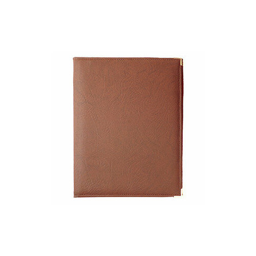 Папка-меню А4 кожа L325 B25см коричнев Coba 5767₽