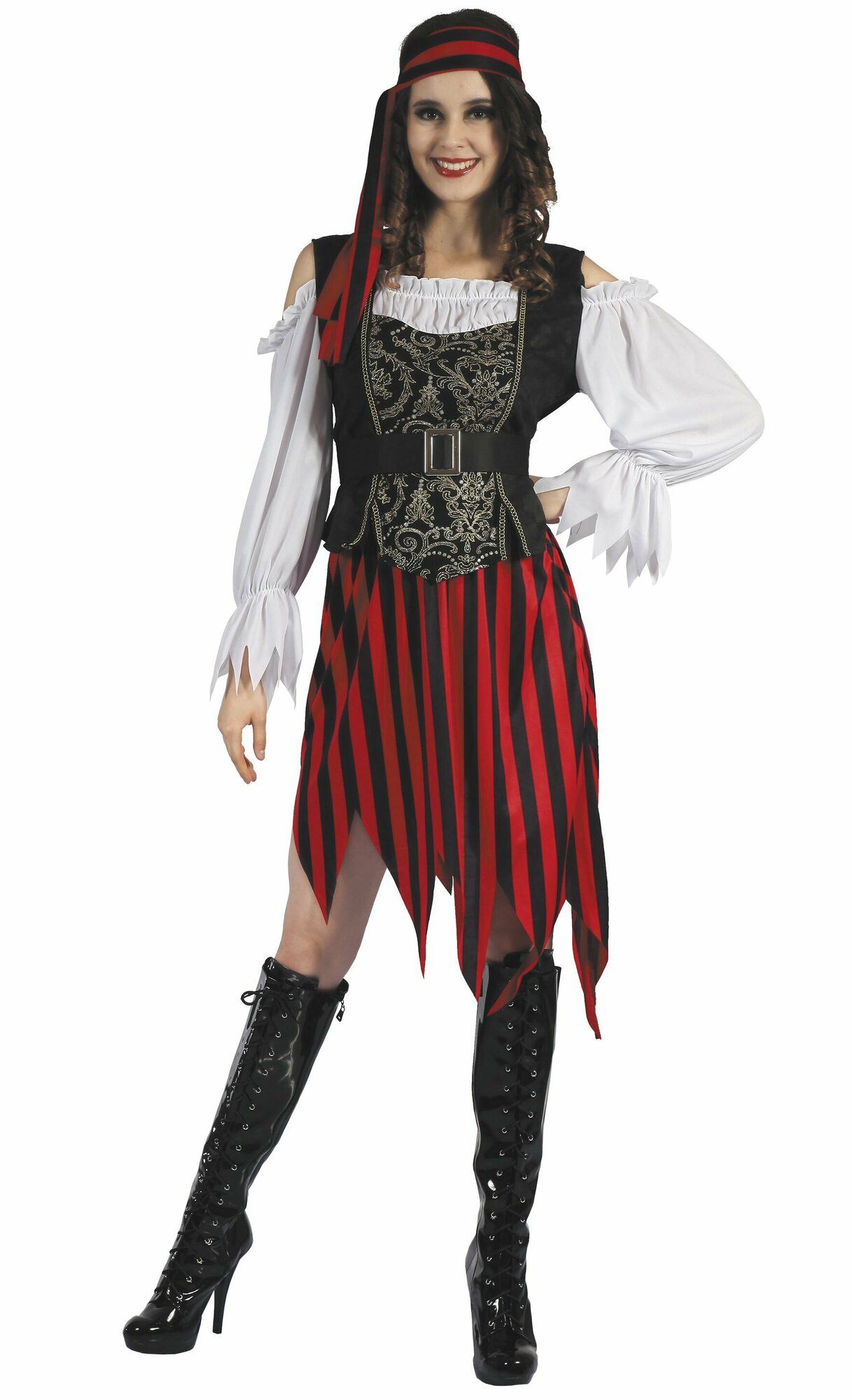 Карнавальный костюм пиратки женский взрослый