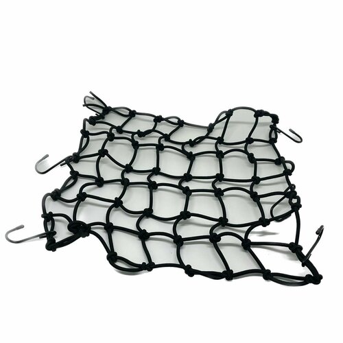 Сетка багажная REXWEAR черная (железные крючки)