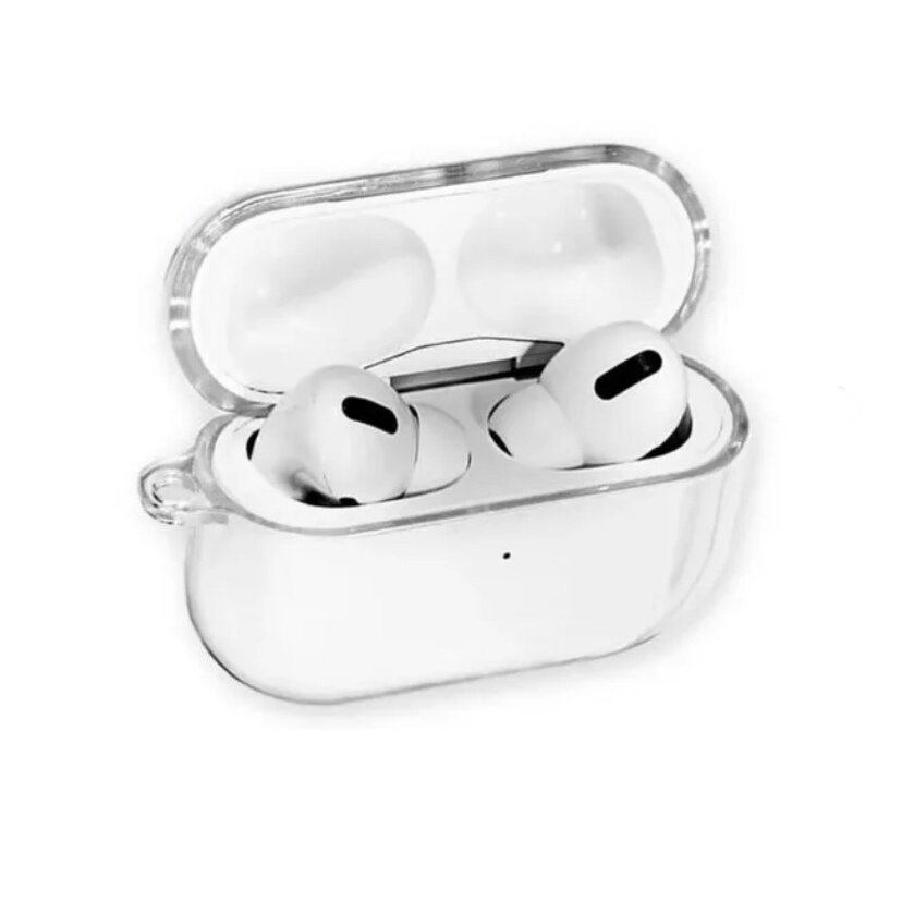 Чехол для наушников Aks-Guard для AirPods Pro 2 прозрачный