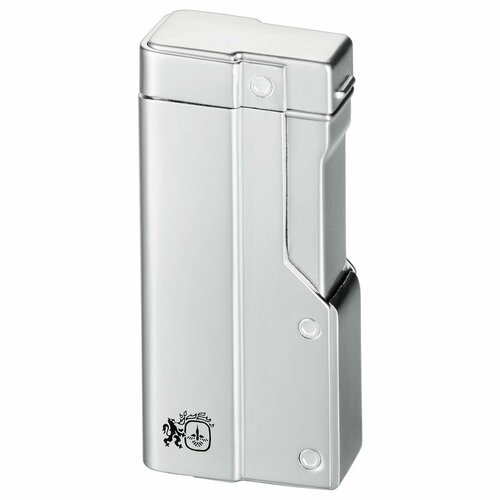 Зажигалка газовая турбо Colibri OF LONDON Trinity Satin Silver зажигалка газовая colibri tri cutta satin silver