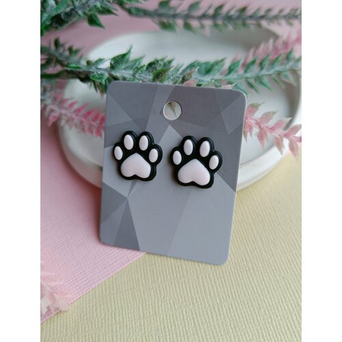 Серьги пусеты Blossom, размер 10 мм, розовый