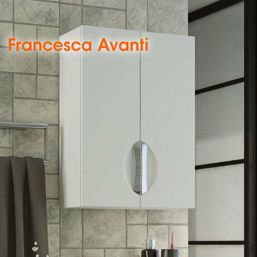 Шкаф навесной для ванной Francesca Avanti Доминго 50 белый