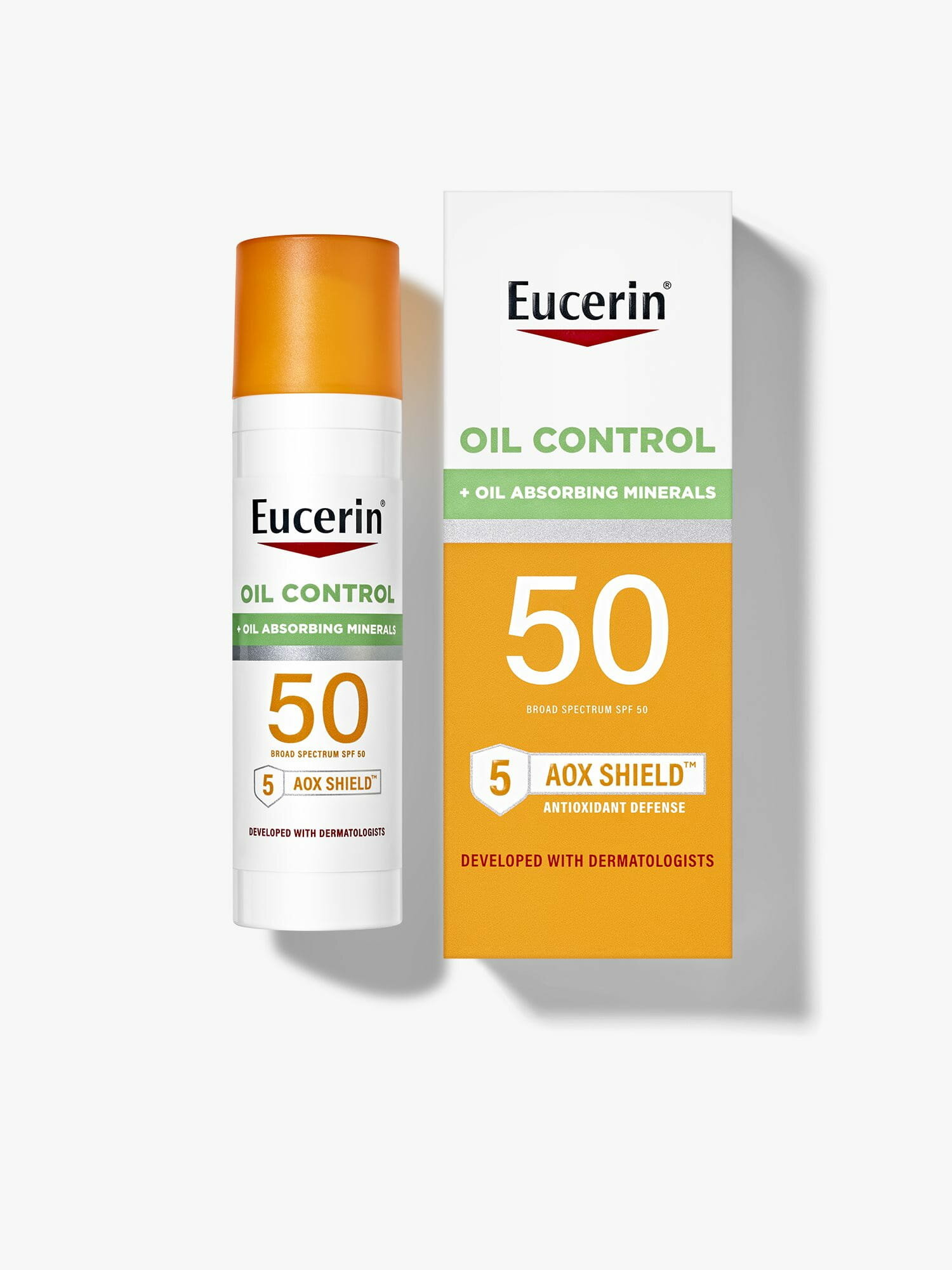 Eucerin/Солнцезащитный гель-крем для проблемной кожи лица SPF 50+, 50 мл