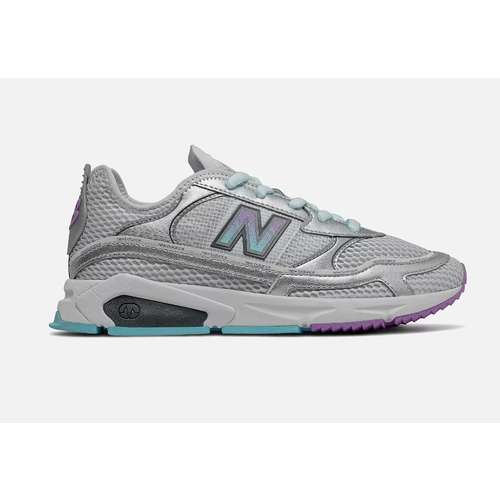 Кроссовки New Balance, полнота 9, размер 7.5US, серебряный