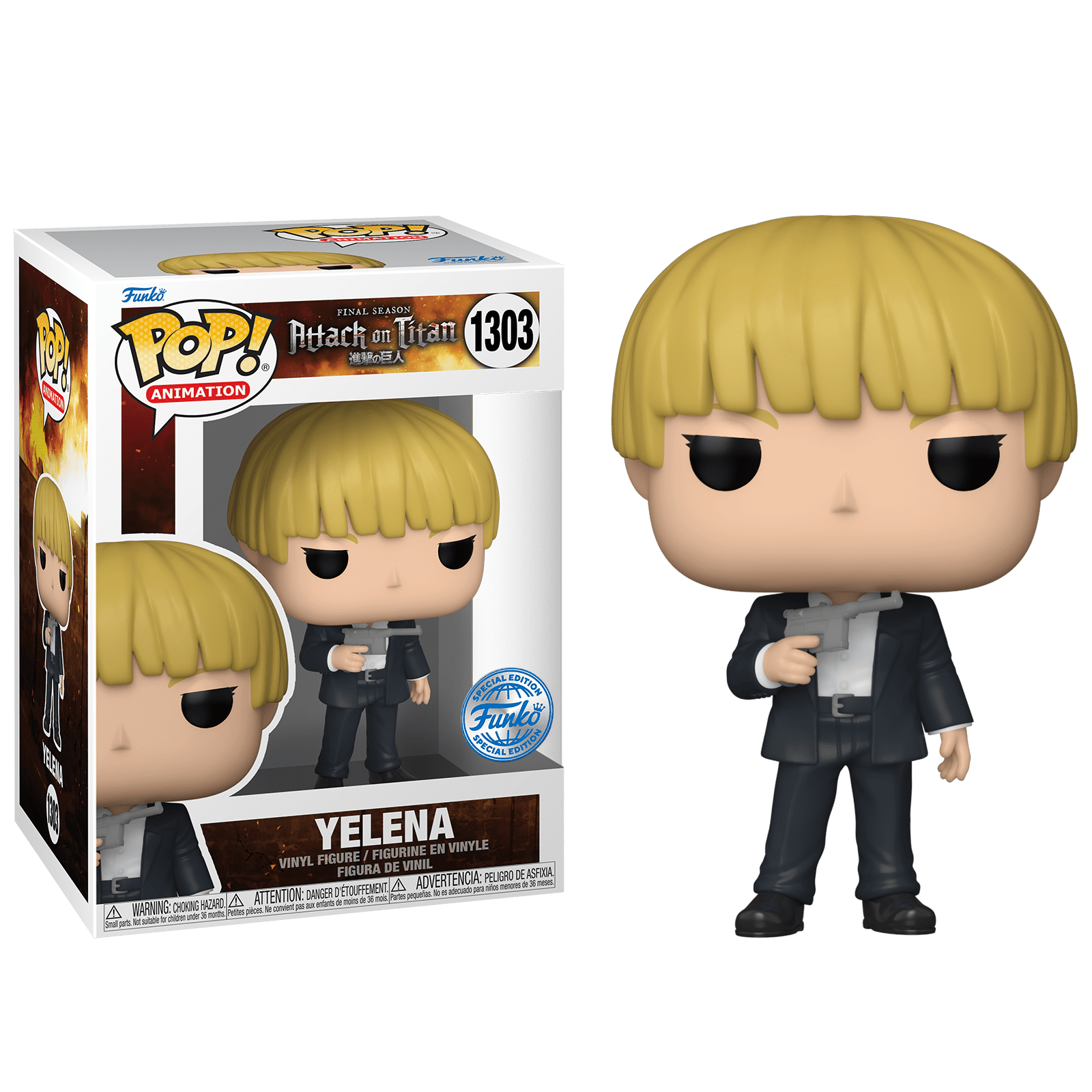 Фигурка POP Yelena (Эксклюзив Funko Shop) из сериала Attack on Titan 1303