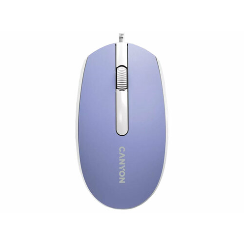 Мышь проводная Canyon M-10 1000dpi Горная лаванда Mountain Lavender CNE-CMS10ML 39000₽