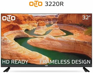 32" Телевизор Olto 3220R 2018 VA, черный