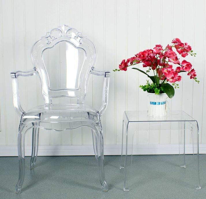 Прозрачный дизайнерский стул Royal Ghost