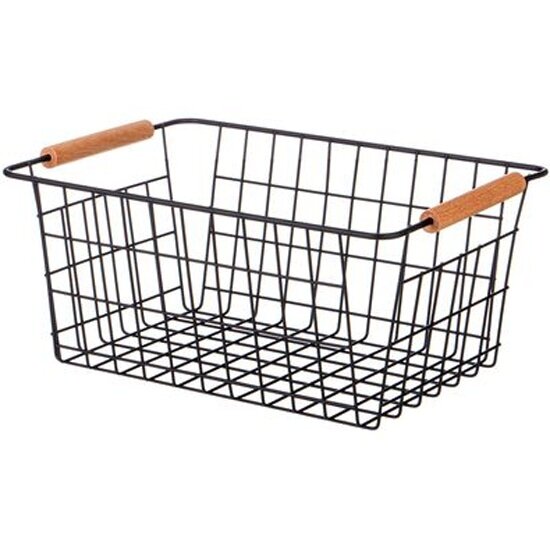 Корзина Agness с деревянными ручками 305х21х14 см 917-115
