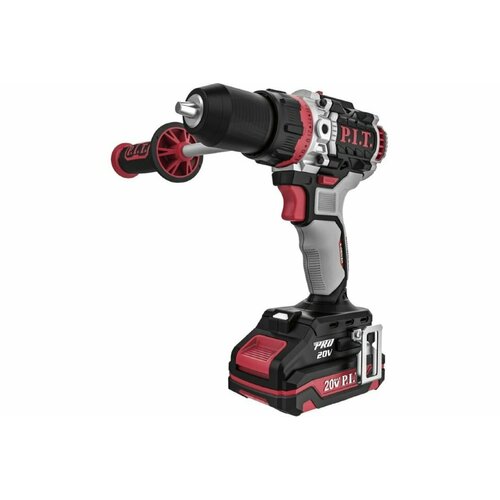 Ударная аккумуляторная бесщеточная PIT PSB20H-13D1 X-DRIVER 20 В 75 Нм патр 13 мм 2 ск АКБ 2 АЧ ЗУ кейс 11077₽
