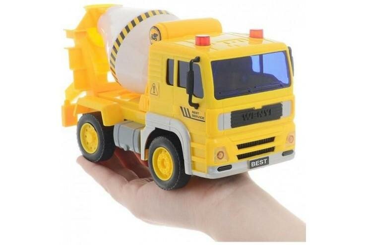 Радиоуправляемая модель бетономешалки WY1510B, масштаб 1:20, дальность действия 10м