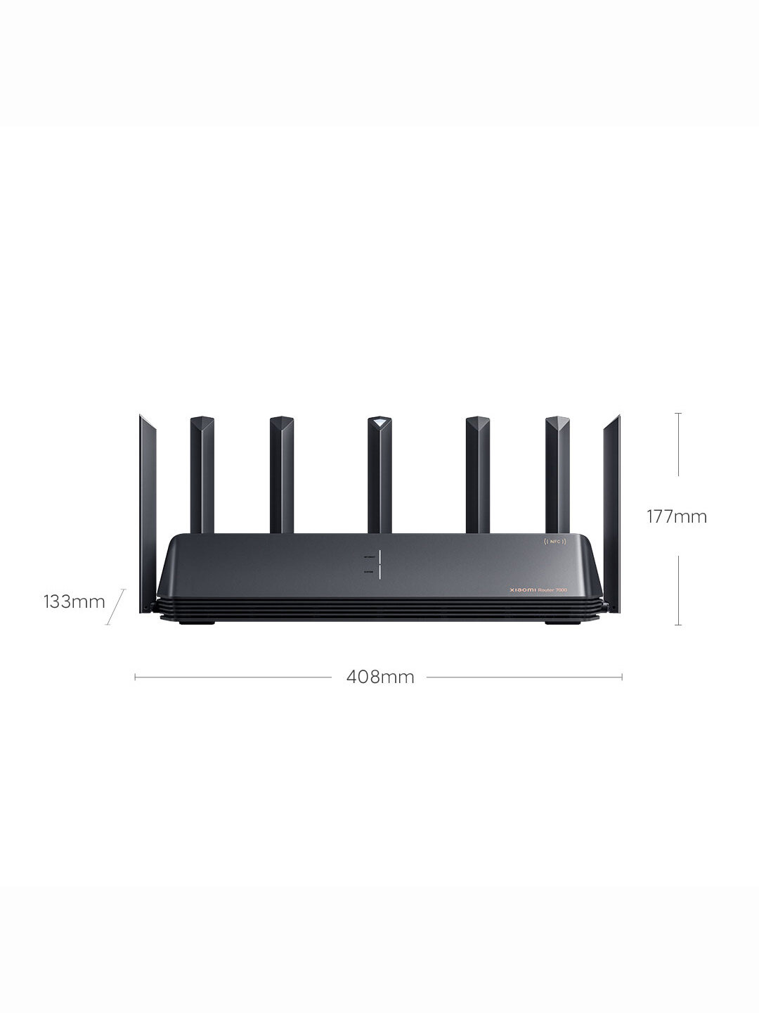 Роутеры Xiaomi Mi Wi-Fi Роутер Xiaomi Mi Wi-Fi Router 7000 (BE7000), черный, CN
