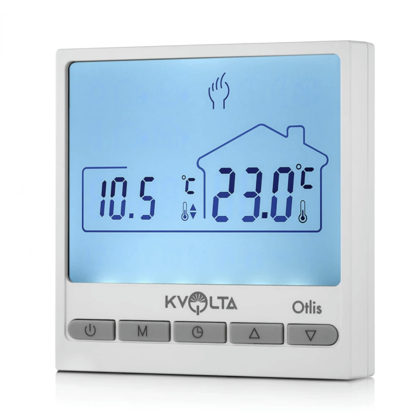Терморегулятор Kvolta Otlis с Wi-Fi управлением, белый