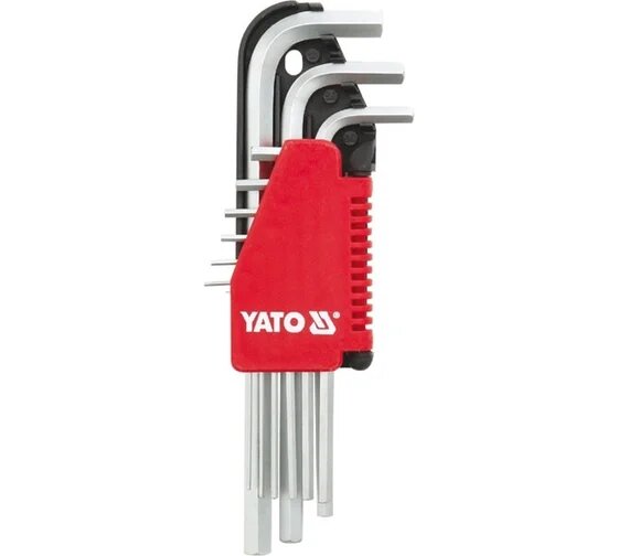 YATO YT0500 Шестигранники 9. 1,5-10мм CrV срние
