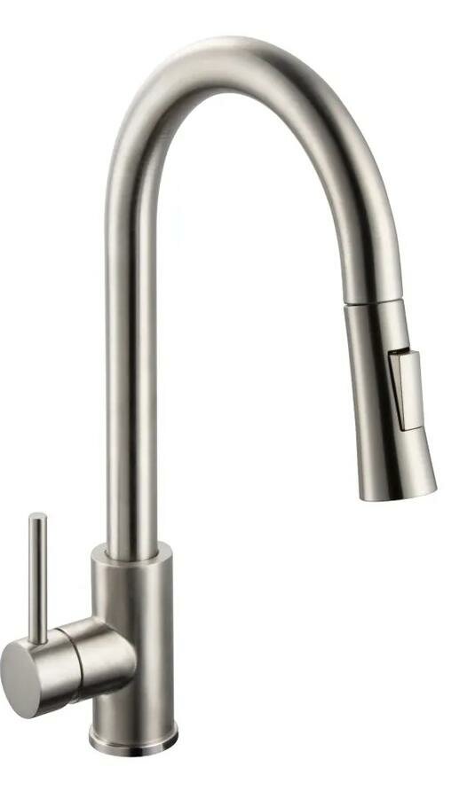 Смеситель для кухни Osgard 87073 Forso Смеситель для кухни, с выдвижным изливом, никель
