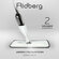 Швабра с распылителем Ridberg Home + 2 тряпки микрофибра белая