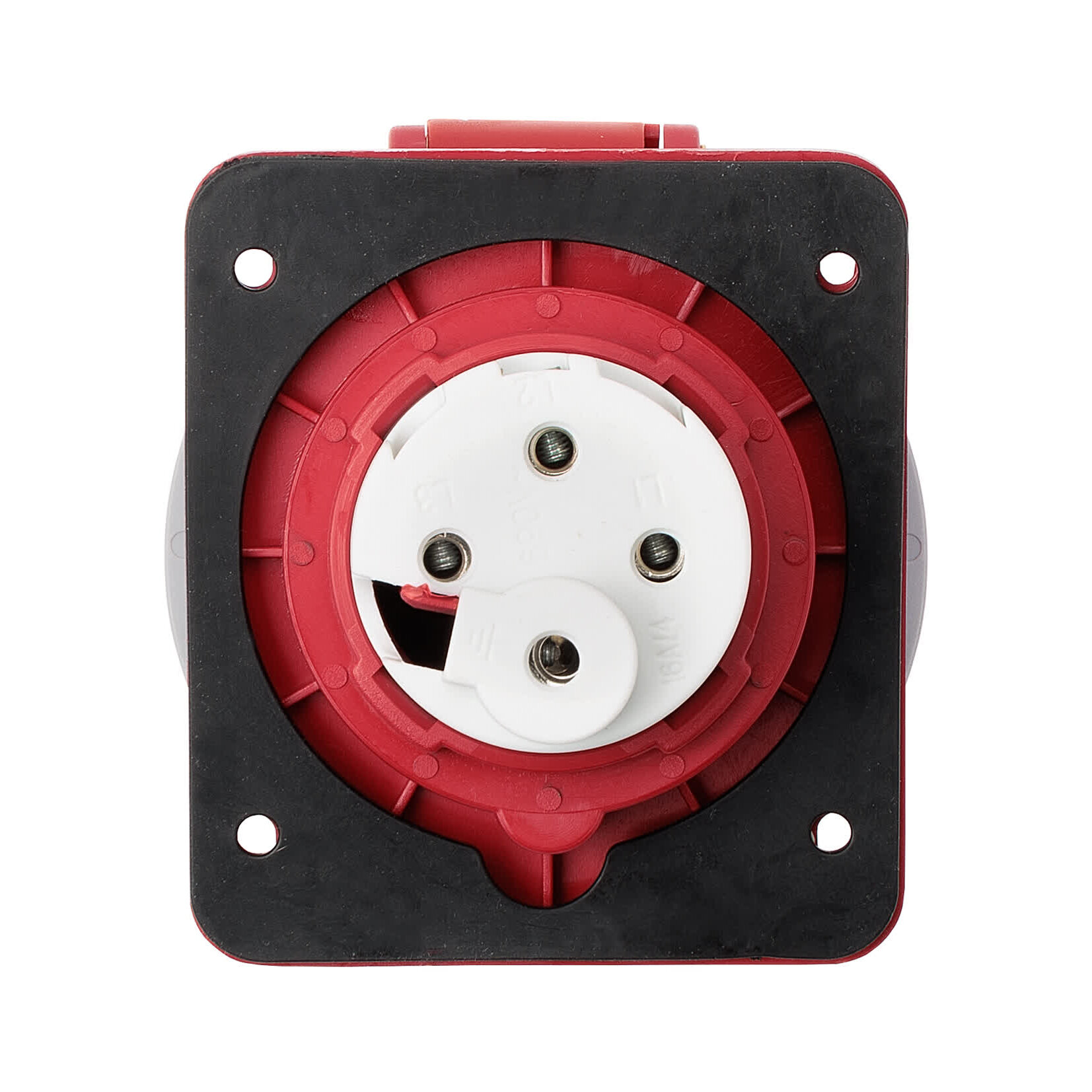 Розетка скрытой установки угловая IP67 16А 3Р+РЕ 380В, TDM SQ0611-0057 (1 шт.)
