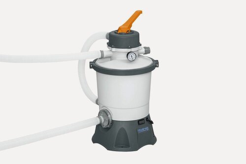 Изображение товара BESTWAY Песочный фильтр-насос 3028л/ч, резервуар для песка 8.5кг, фракция 0.45-0.85мм