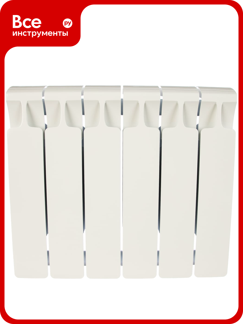 Биметаллический радиатор RIFAR MONOLIT 350 06 секц. бок. R-MN-350-06