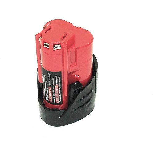 Аккумулятор для MILWAUKEE M12/M18 (p/n: 48-11-2401) 1.5Ah 12V Li-Ion аккумуляторная батарея для инструмента milwaukee m12 m18 p n 48 11 2401 1 5ah 12v li ion