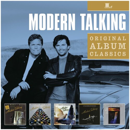 Audio CD Modern Talking. Original Album Classics (5 CD) modern talking – ready for romance – the 3rd album lp