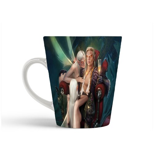 фото Кружка-латте coolpodarok allods online правитель трон эльфы