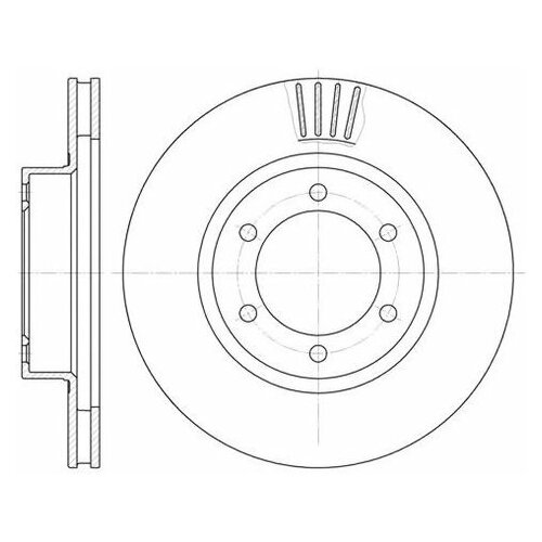 фото Тормозной диск roadhouse 6706.10 для lexus gx; toyota land cruiser prado road house