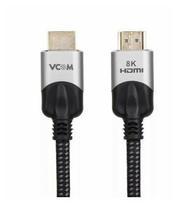 Кабель интерфейсный HDMI VCOM 19M/M,ver. 2.1, 8K/60Hz 3m - фото №9