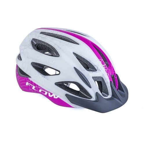 фото Шлем flow x9 192 white/pink neon 58-61см author