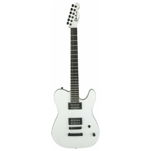 Charvel PM SD2 HH Joe D STN WHT электрогитара именная Joe Duplantier, цвет белый