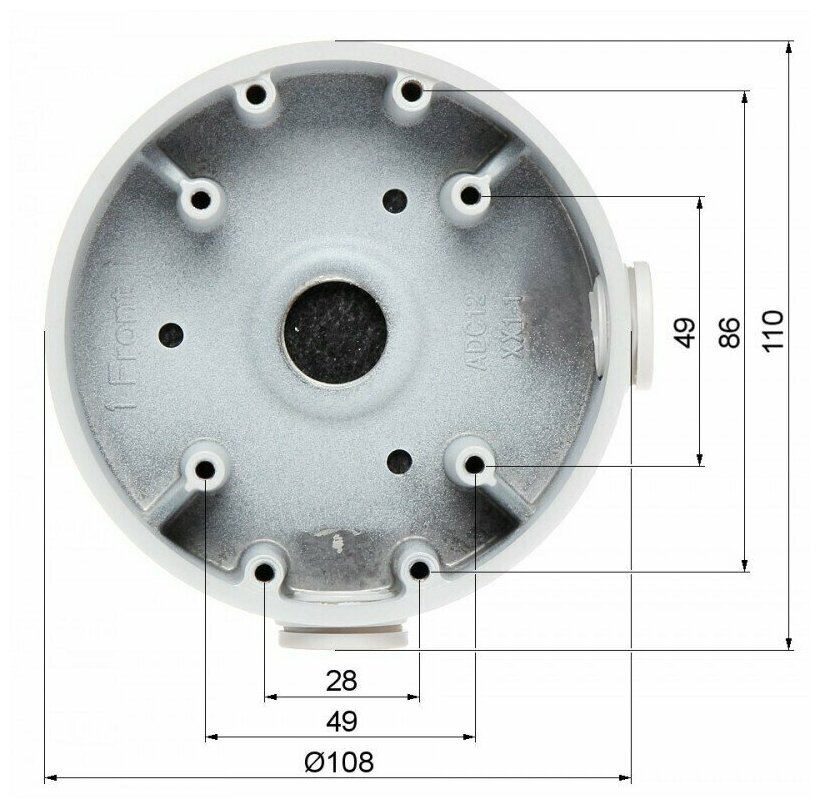 Монтажная коробка Dahua DH-PFA139