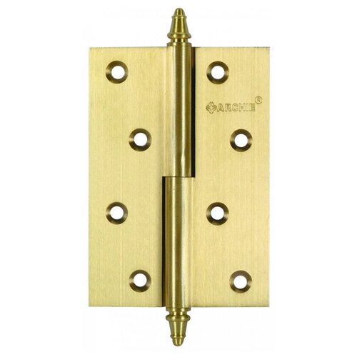 Петля дверная Archie А010-D 100x70x3-2U L левая (матовое золото)