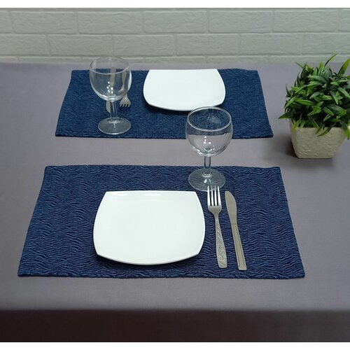 Набор салфеток сервировочных DIANA NAVY 30х45 см, 2 шт.