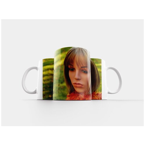 фото Кружка "женщина, красивая, лицо" 320 мл lotsprints