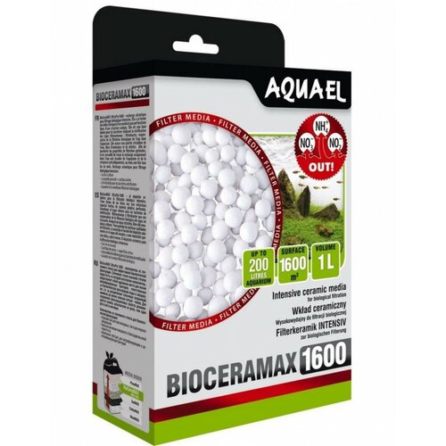 AQUAEL BioCeraMax UltraPro1600 керамика 1кг 1л 106613