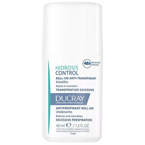 Ducray дезодорант-антиперспирант, ролик, Hidrosis Control, 40 мл