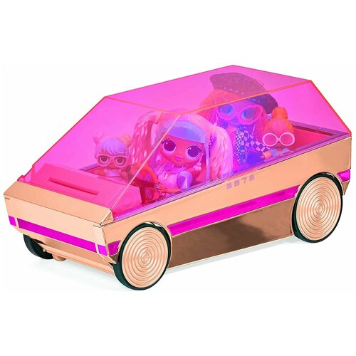 Игровой набор L.O.L. Surprise! Party Cruiser - Автомобиль кабриолет, танцпол и бассейн для кукол ЛОЛ, 118305 lol surprise tweens babysitting party party ivy winks