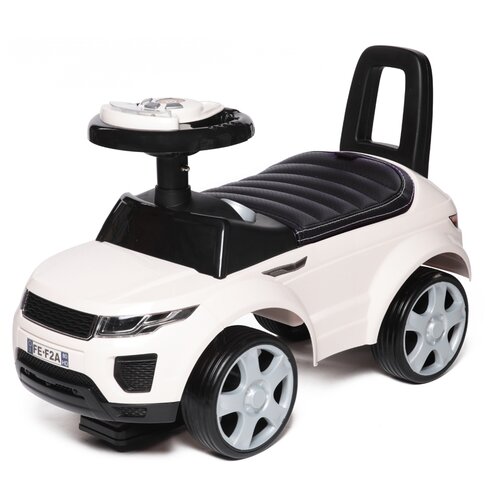 Купить Каталка-толокар Babycare Sport Car с резиновыми колесами и кожаным сиденьем (613W) розовый