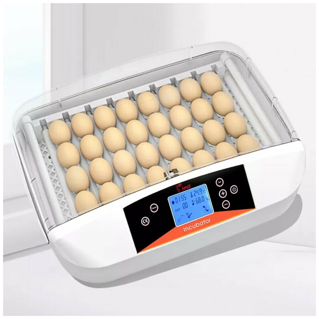 Инкубатор HHD 32 автоматический для яиц с роликовым лотком - фотография № 6