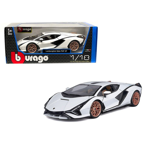 Машинка металлическая 1:18 Bburago Lamborghini Sian FKP 37 18-11046 BK