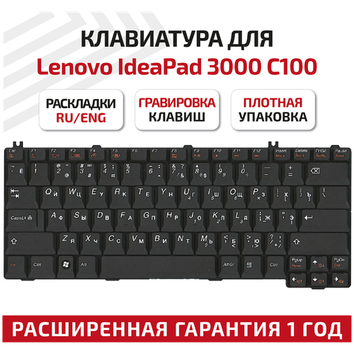 Клавиатура (keyboard) 39T7337 для ноутбука Lenovo IdeaPad C100, C200, C430, C460, C461, C462, C466, C510, F31, F41, F51, G230, черная вентилятор кулер для моноблока lenovo c460 c461 c462 c465 c466 c467 c510