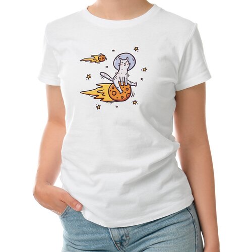 фото Футболка roly, размер s, белый