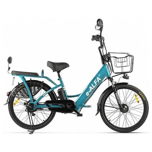 Велогибрид Eltreco GREEN CITY e-ALFA new Сине-серый матовый 022301-2401 83205₽