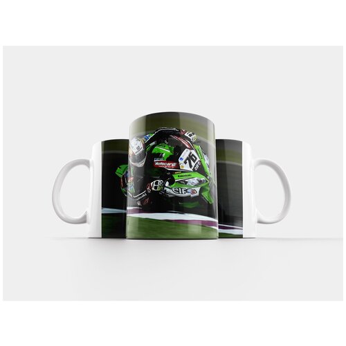 фото Кружка "мотоциклы, гонка, шлемы" 320 мл lotsprints