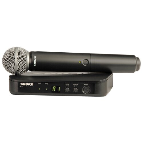 SHURE BLX24REPG58 M17 662-686 MHz радиосистема вокальная с ручным передатчиком PG58 Кронштейны для крепления в рэк в комплекте 6127400₽