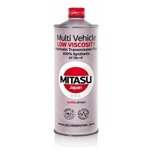 Mitasu 1l Low Viscosity Mv Atf Масло Трансмисионное Gm Dexron-Vi Mb 236.12/14/41 Sp-Iv Mercon Lv MITASU арт. MJ-325-1