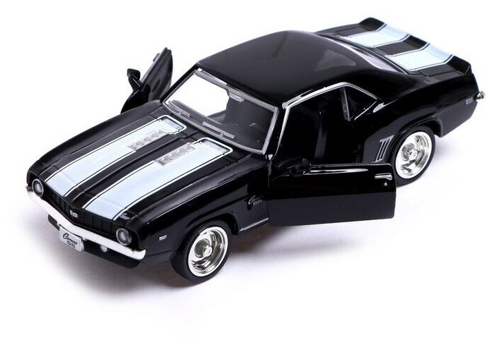 Машина металлическая CHEVROLET CAMARO SS, 1:32, открываются двери, инерция